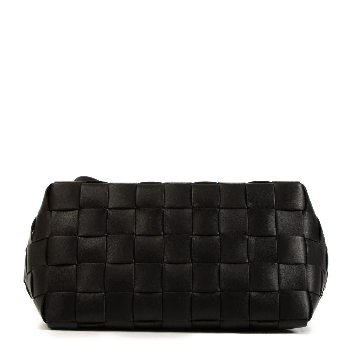 Bottega Veneta Zwarte Cassette Bowlingtas