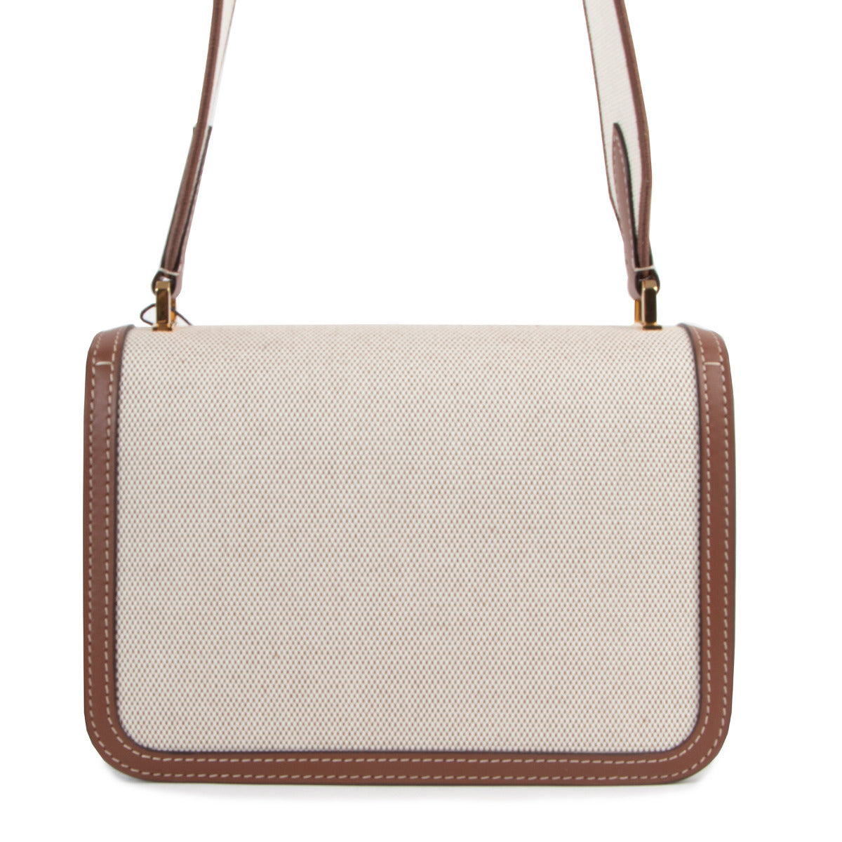 Burberry Small TB Canvas Shoulder Bag