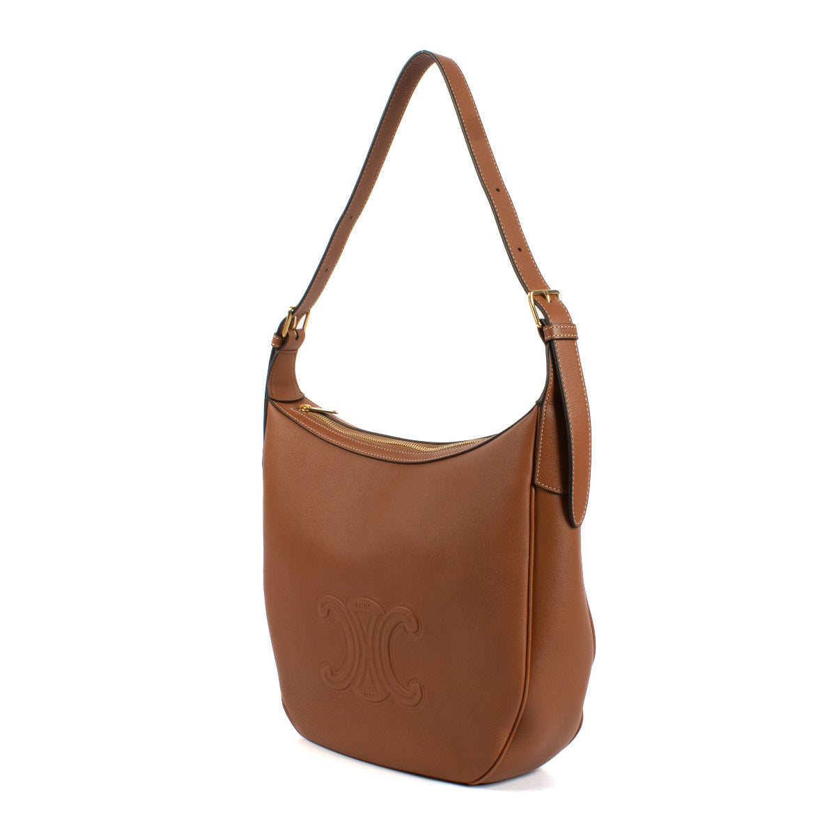 Sac porté épaule Heloïse moyen Celine couleur camel