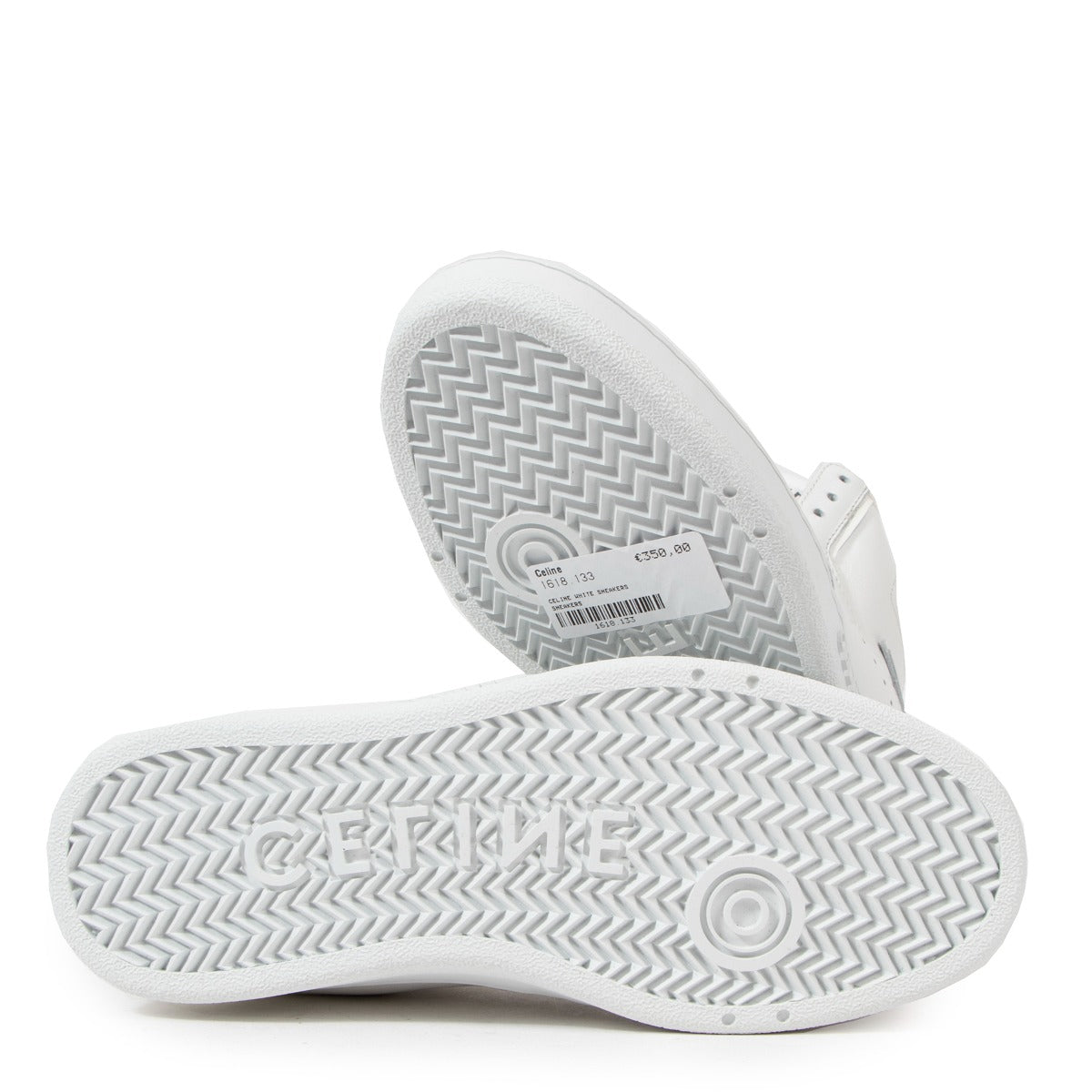 Celine CT-01 Z Leather High-Top Sneakers - Size 36
