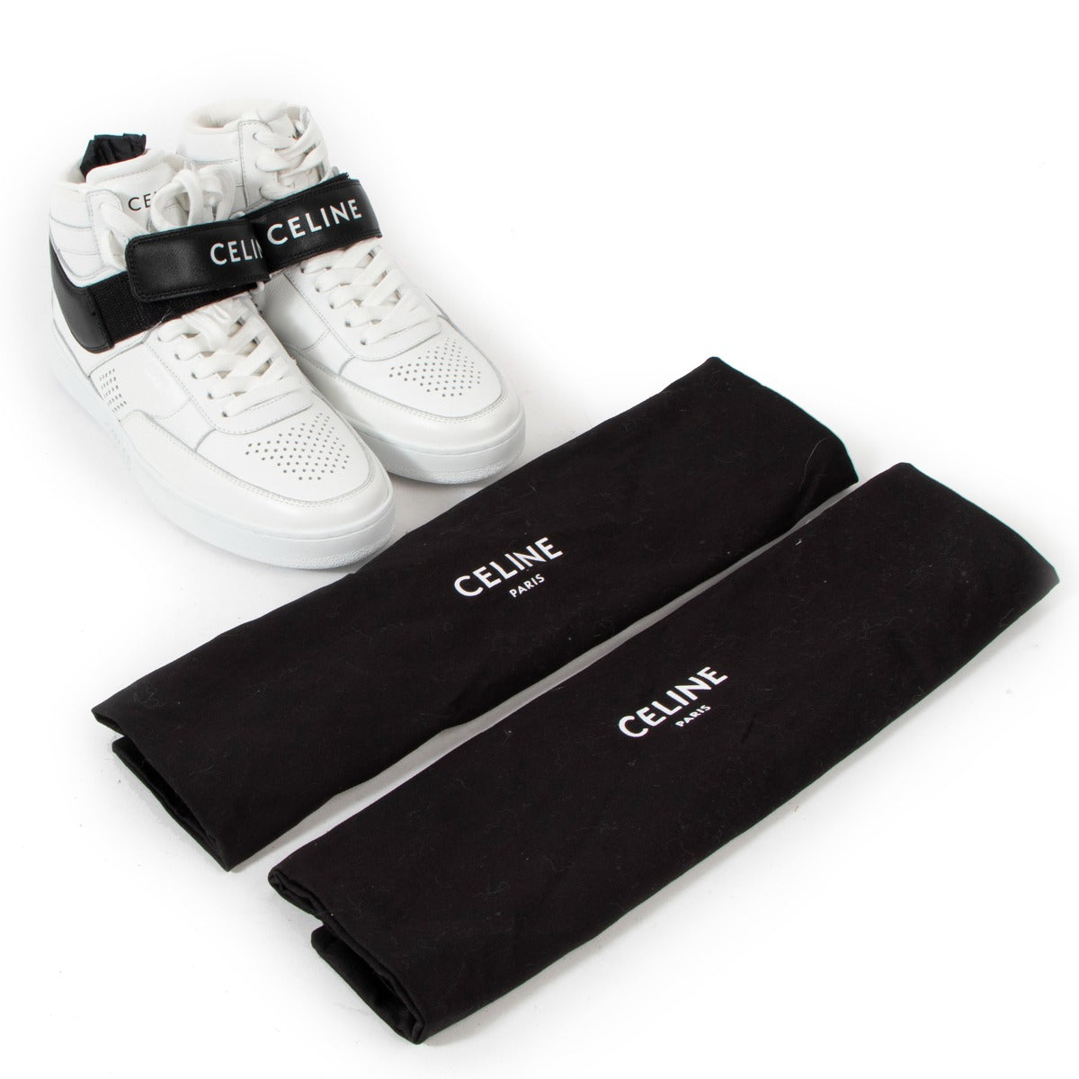 Cline CT-03 Leather High-Top Sneakers