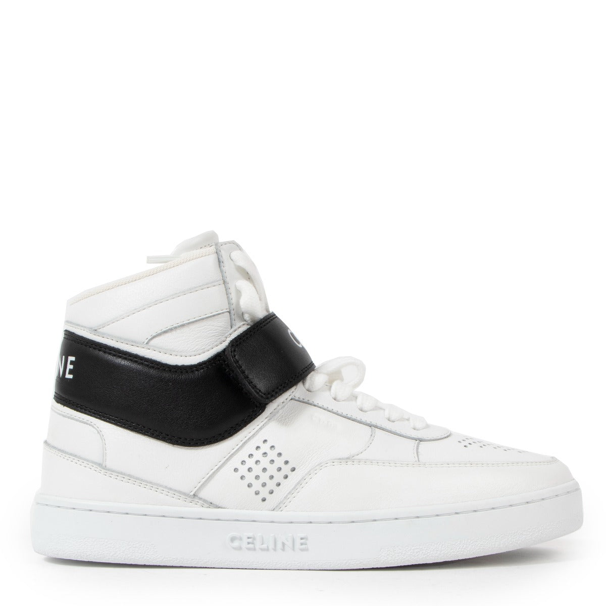 Cline CT-03 Leather High-Top Sneakers