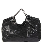 We buy and sell your authentic Chanel Black Patent Vinyl Coco Cabas XL Bag