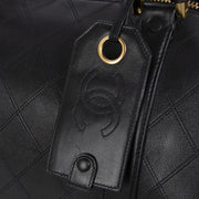 Authentic second-hand vintage Chanel Vintage Boston Travel Bag buy online webshop LabelLOV