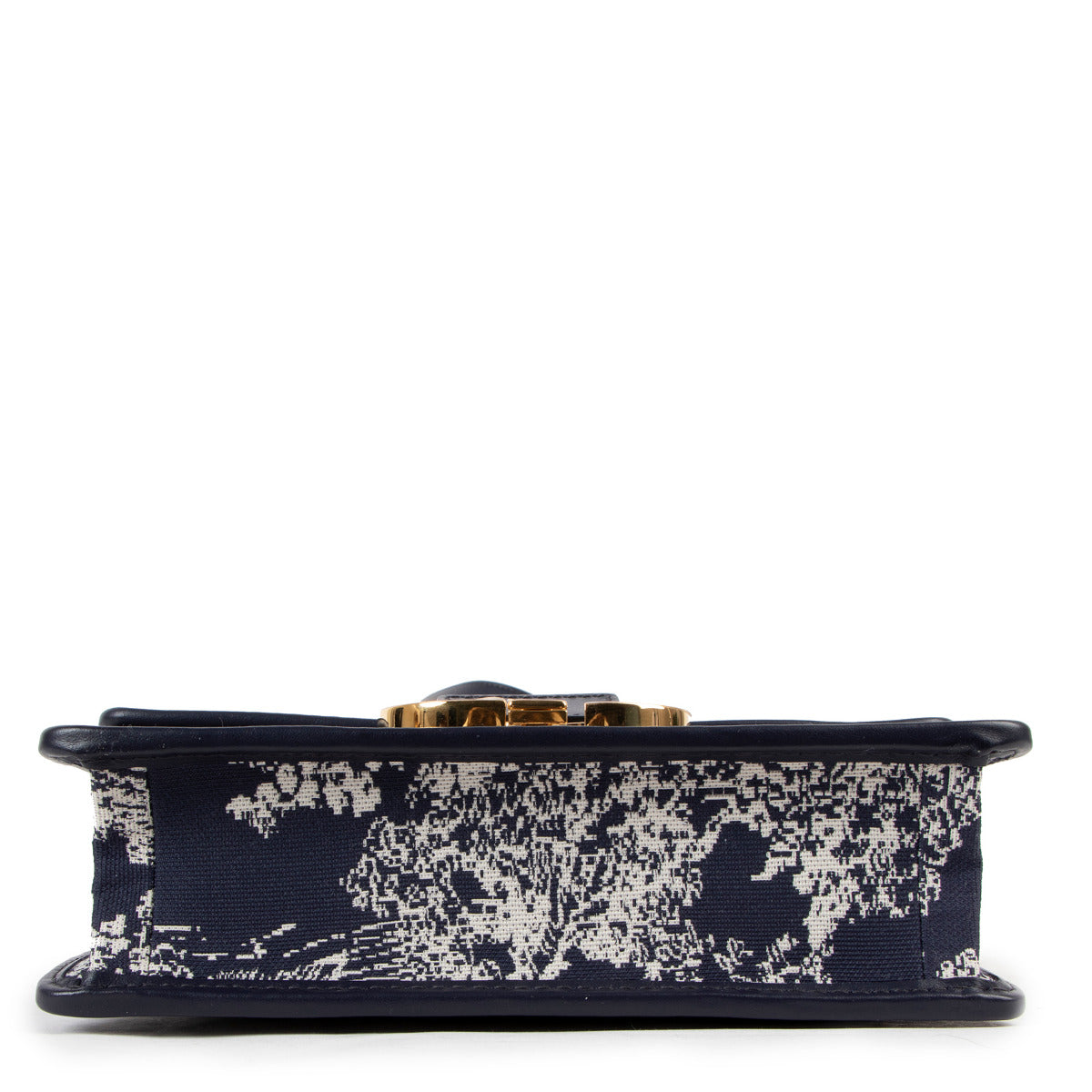Christian Dior 30 Montaigne Toile de Jouy Reverse en jacquard bleu