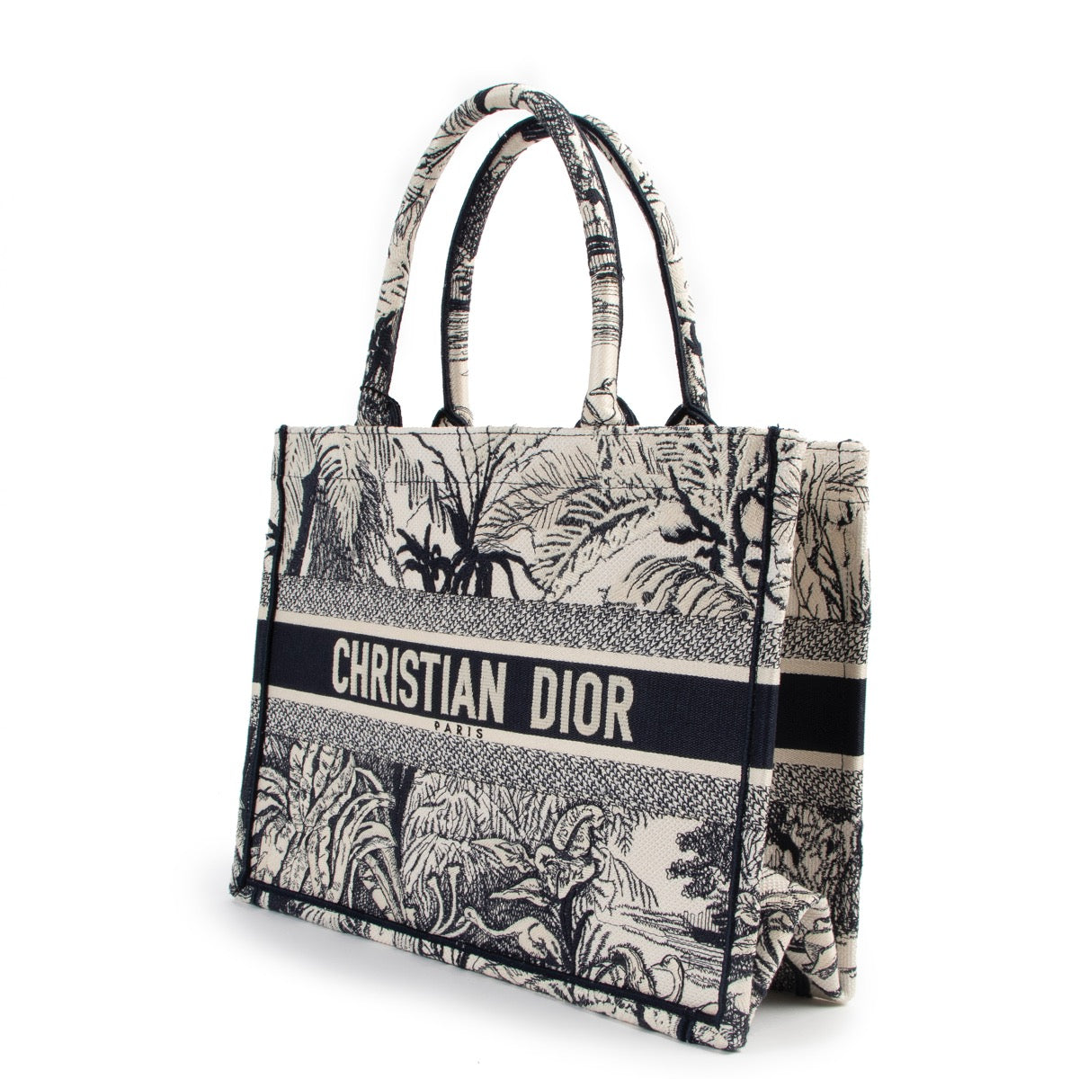 brand new secondhand Christian Dior Black Small Book Tote
