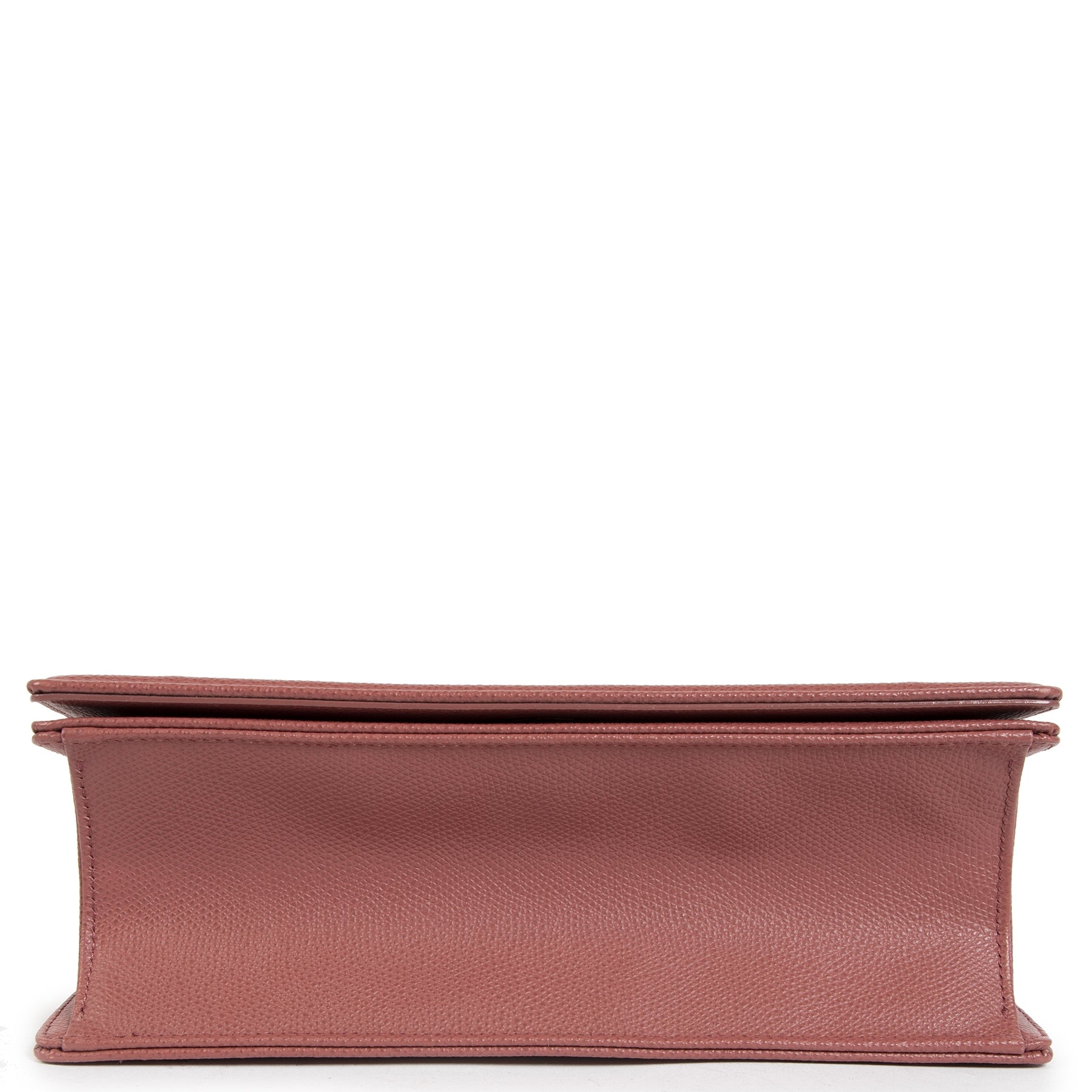 Authentieke tweedehands vintage Dior Diorama Sienna Calf Leather Bag koop online webshop LabelLOV