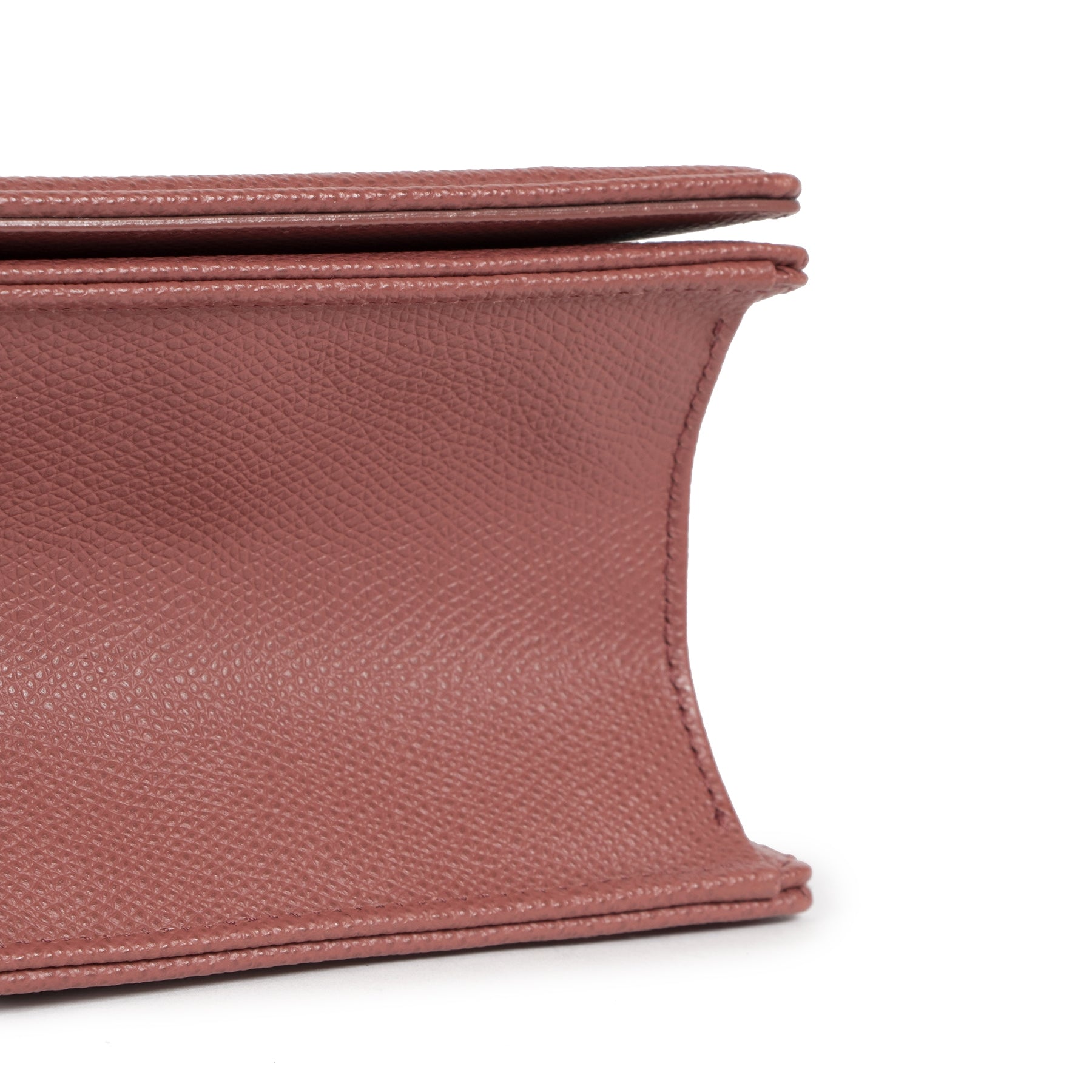 Authentieke tweedehands vintage Dior Diorama Sienna Calf Leather Bag koop online webshop LabelLOV