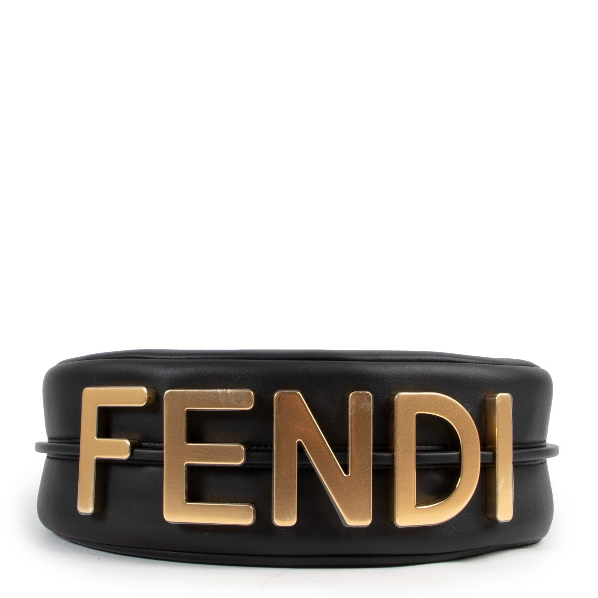 Fendi Black Fendigraphy Shoulder Bag