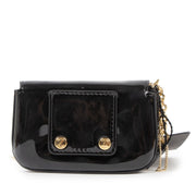 Fendi Nano Baguette Patent Bag Charm