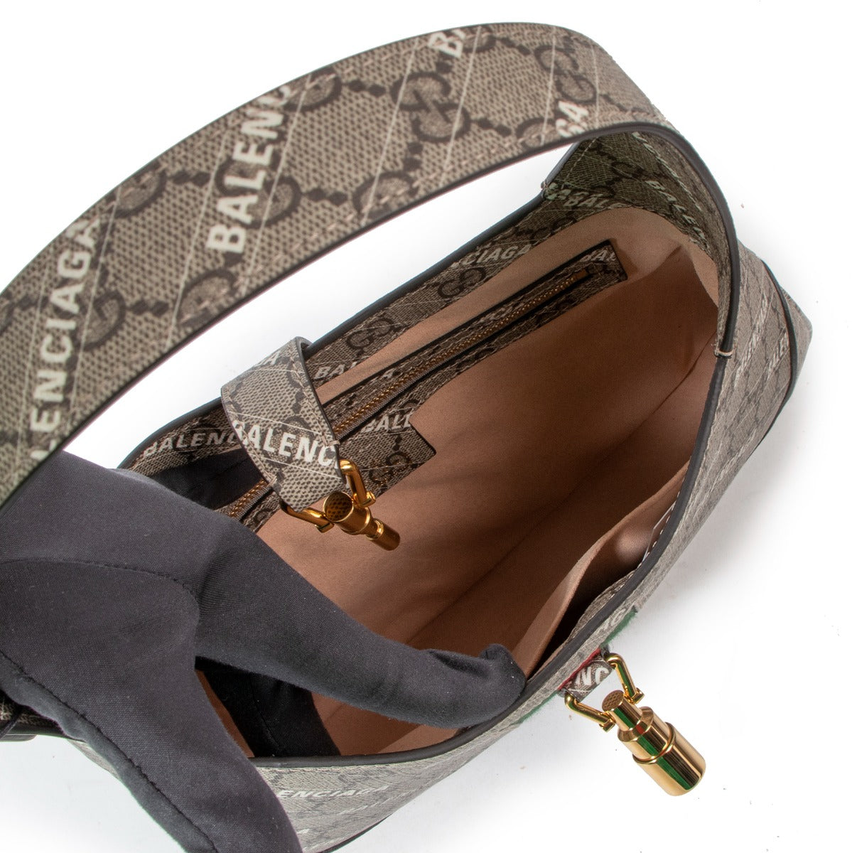 Gucci x Balenciaga The Hacker Project Jackie 1961 Kleine Schoudertas