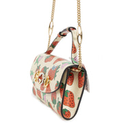 shop safe online Gucci Zumi Strawberry Print Mini Bag