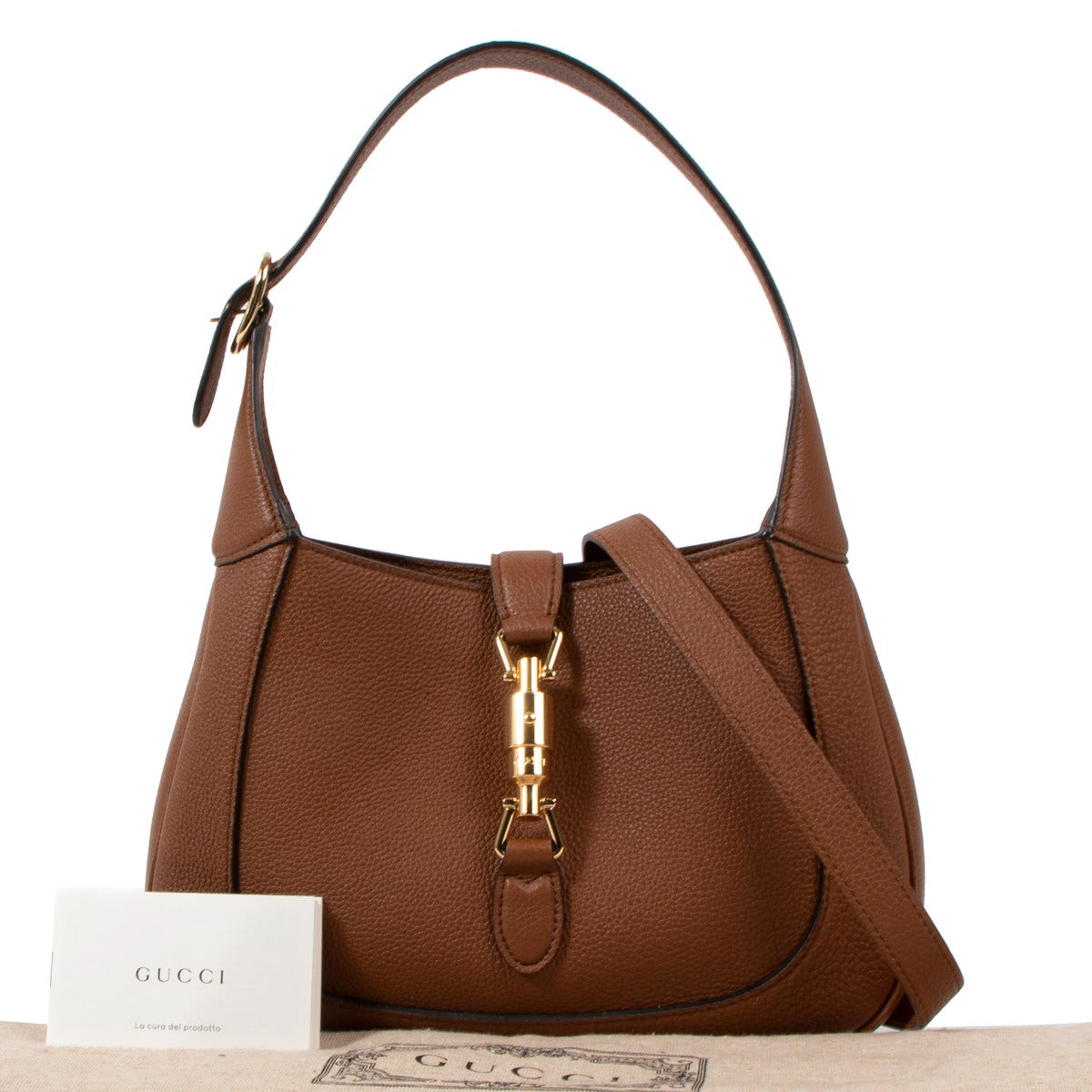 Gucci Jackie 1961 Small Natural Grain Bag
