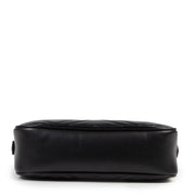 Authentic secondhand Gucci GG Marmont Small Matelassé Black Camera Shoulder Bag designer bags fashion luxury vintage webshop safe secure online shopping
