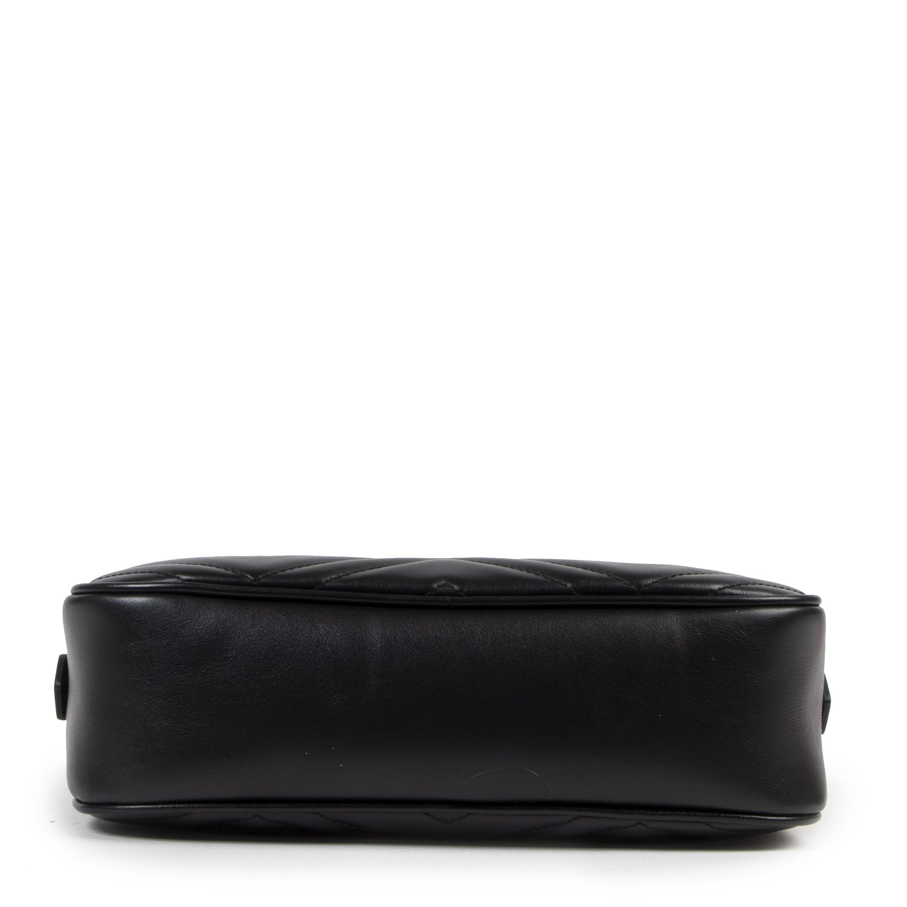 Authentic secondhand Gucci GG Marmont Small Matelassé Black Camera Shoulder Bag designer bags fashion luxury vintage webshop safe secure online shopping