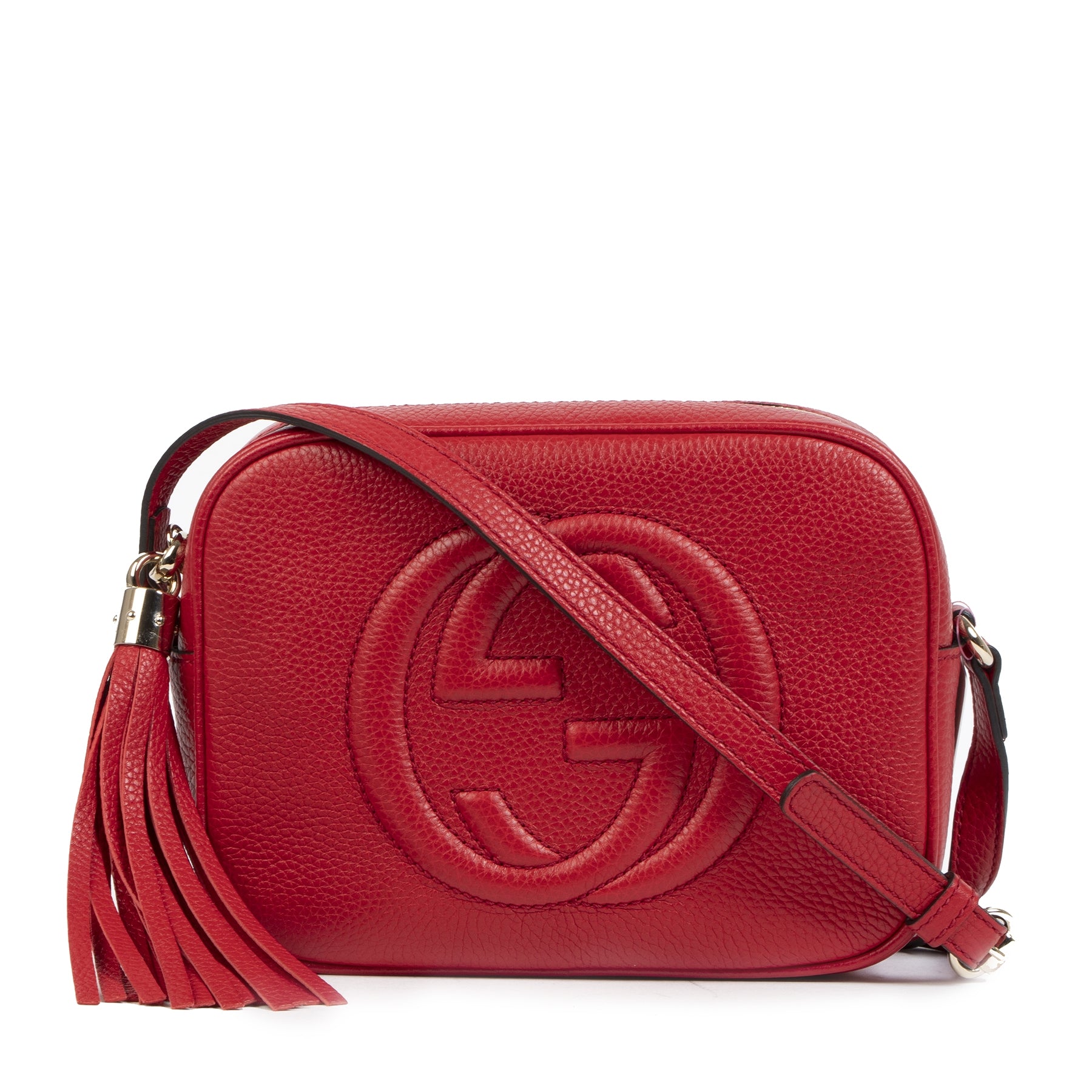 Gucci Soho Disco Red Crossbody Bag