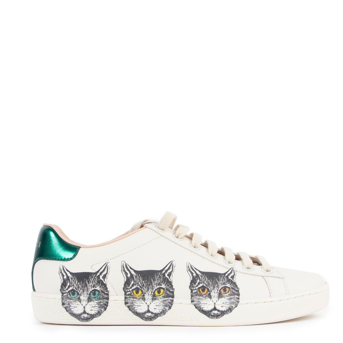Gucci Ace Cat Sneakers - size 35.5 for the best price at Labellov