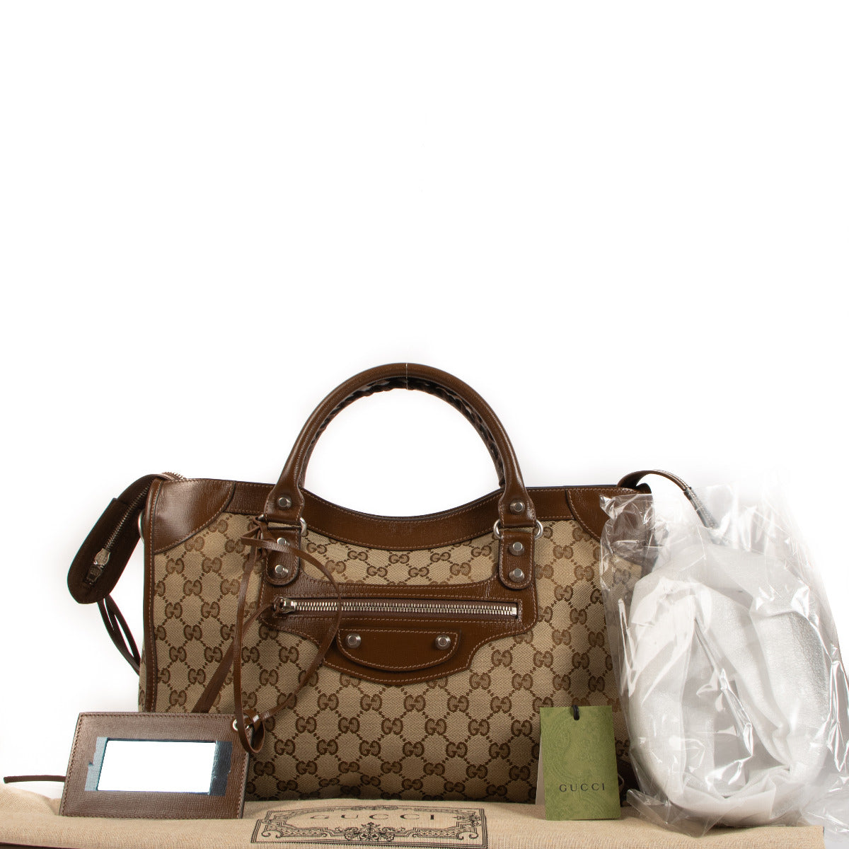 Balenciaga x Gucci Hacker Project City Bag
