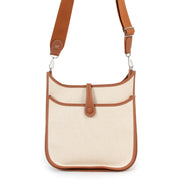 authentic second hand Hermès Evelyne III 29 Ecru Toile Canvas / Gold Clemence Taurillon at labellov.com