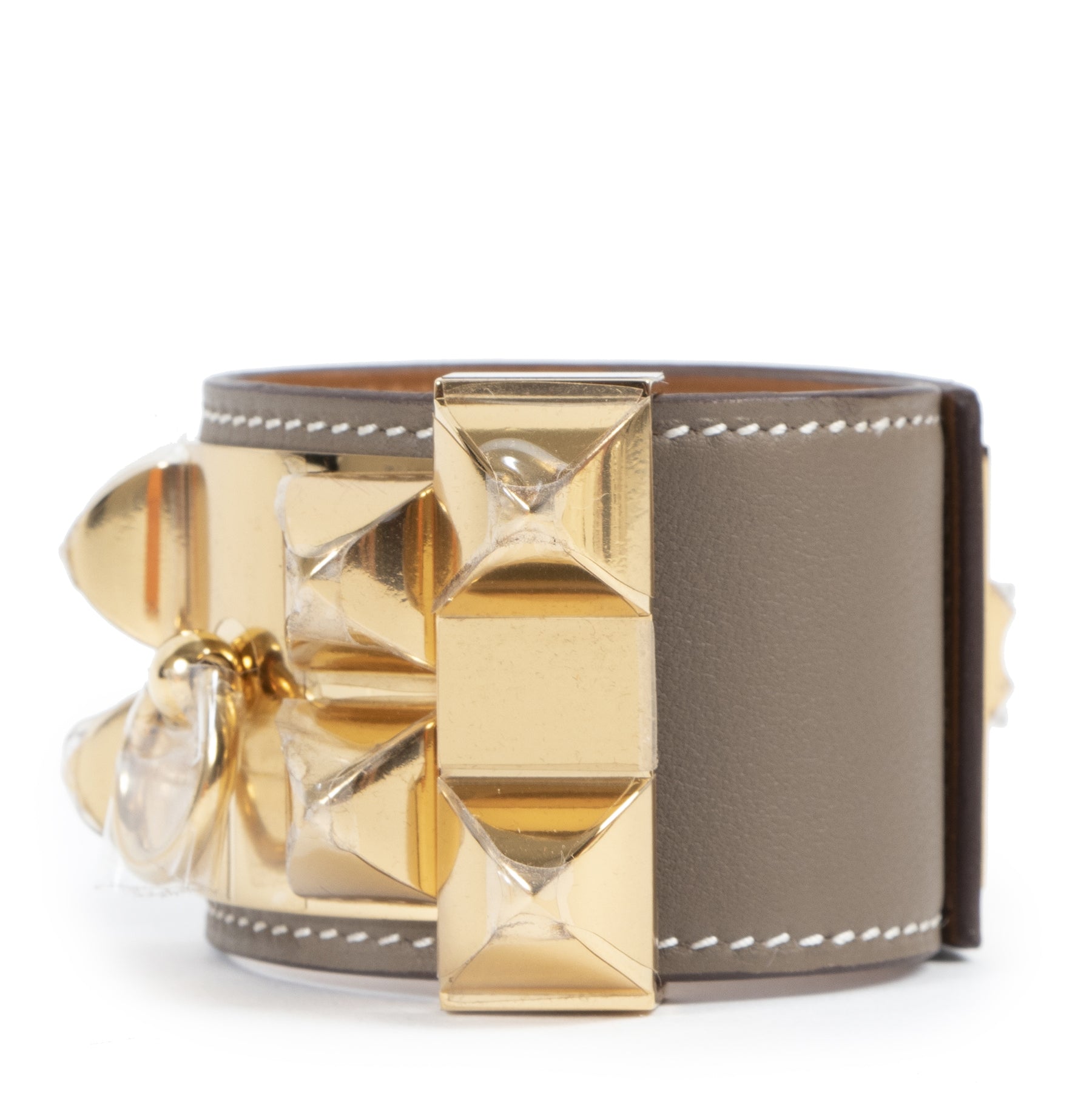 Hermès Collier de Chien Etoupe GHW kopen en verkopen aan de beste prijs online