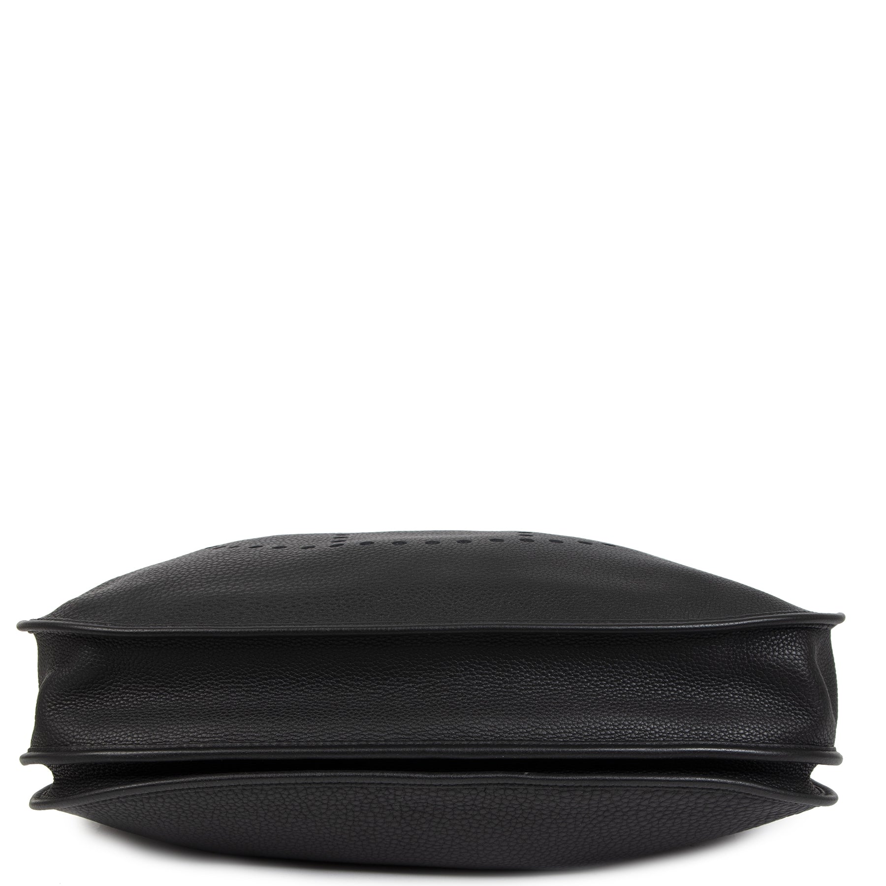 Authentieke tweedehands vintage Hermès Evelyne Black TGM Bag koop online webshop LabelLOV