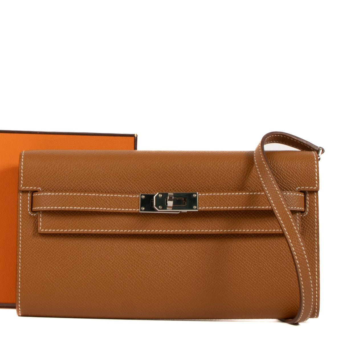Hermès Kelly To Go Gold Epsom