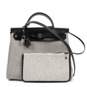 Hermès Herbag Zip 31 Retourne Ecru / Noir for the best price at labellov