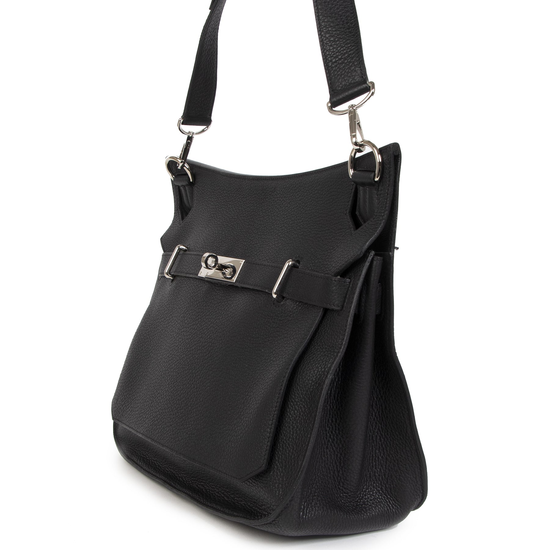 Authentic second-hand vintage Hermès Jypsiere 34 Shoulder Bag buy online webshop LabelLOV