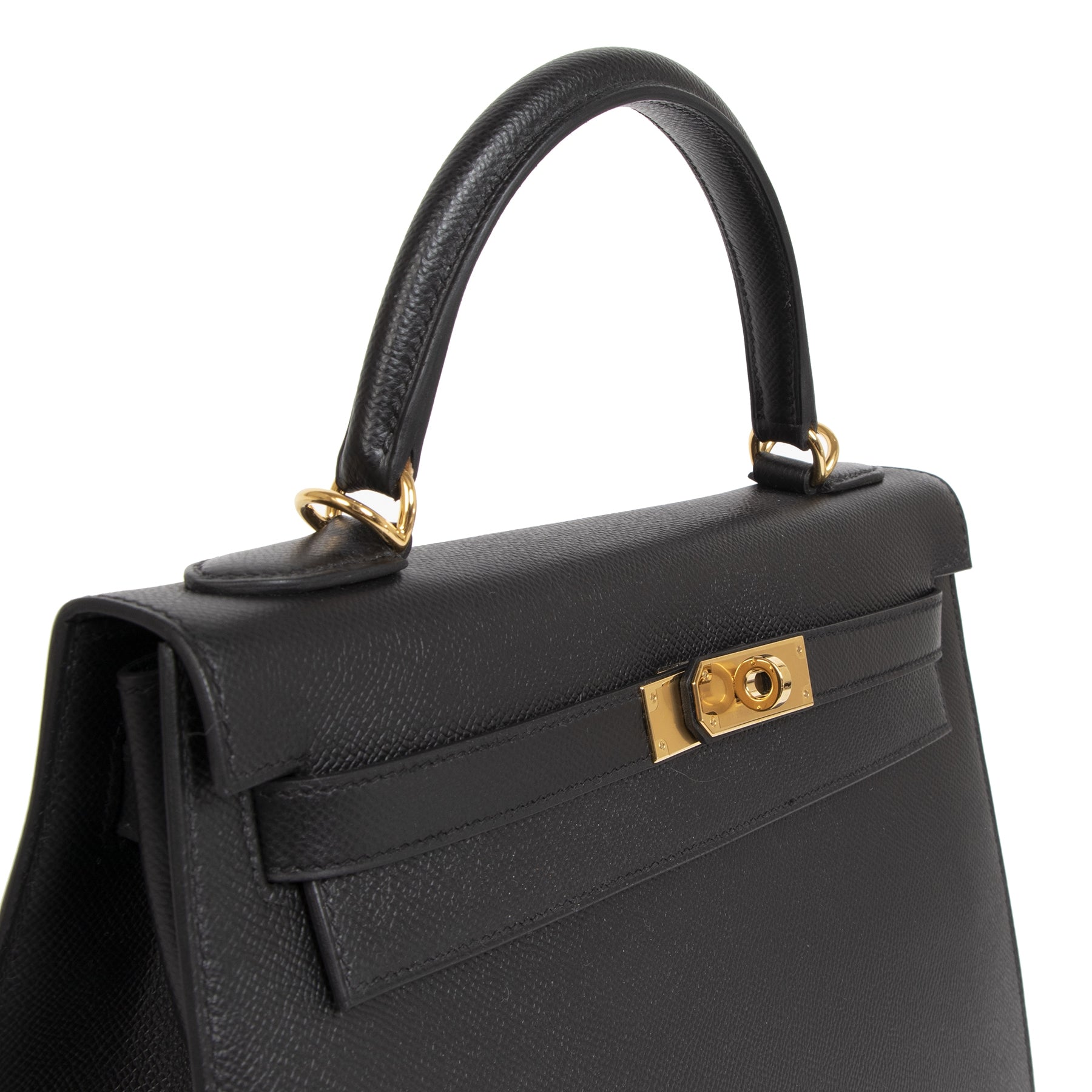 Are you looking for an authentic Hermès Kelly 32 Black Epsom GHW ?