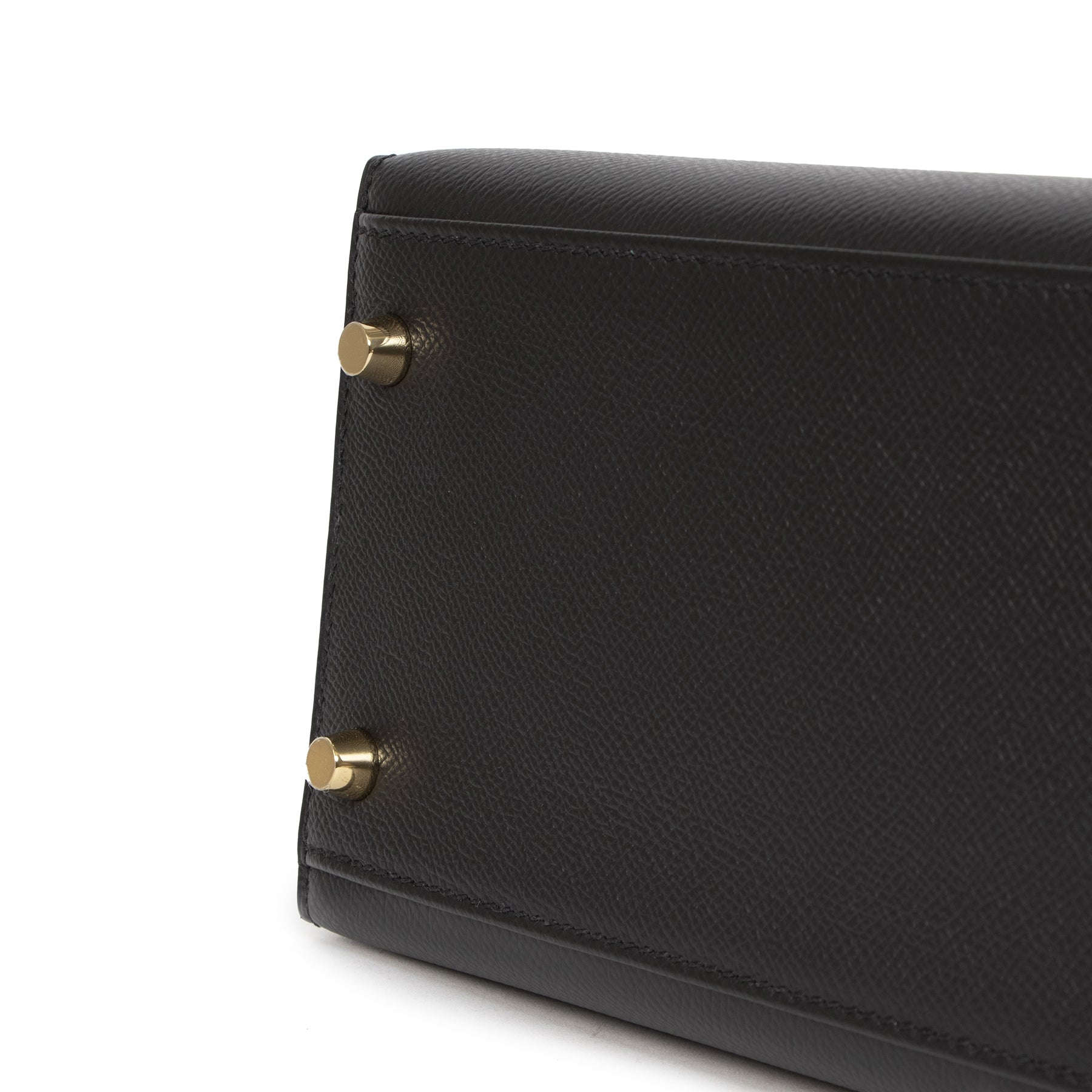 Hermès Kelly 32 Zwart Epsom GHW