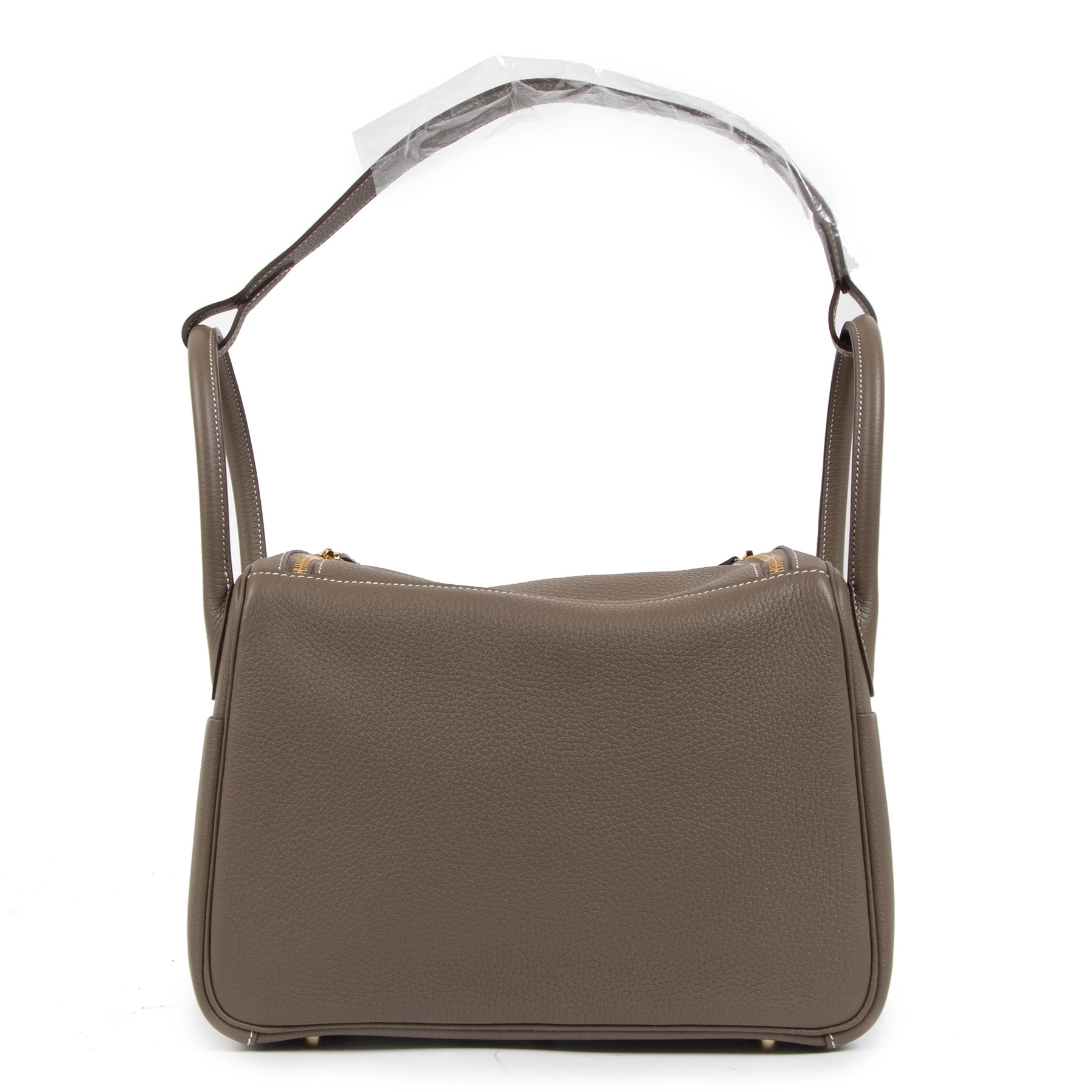 Hermès Lindy 30 Etoupe GHW
