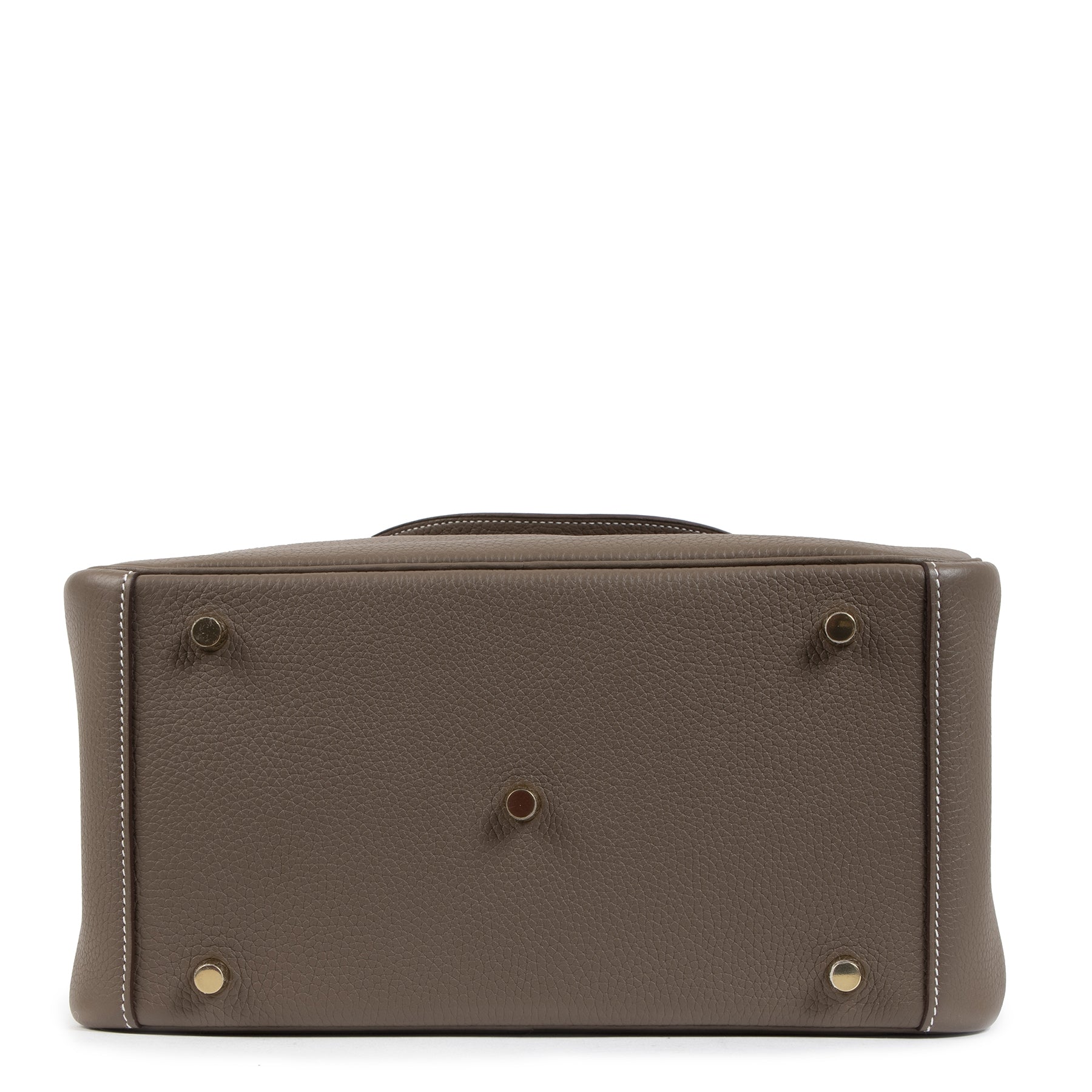 Hermès Lindy 30 Etoupe GHW