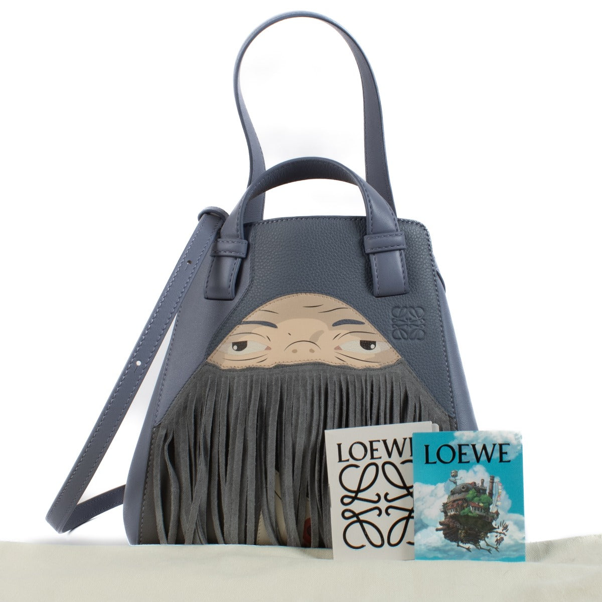 Loewe x Howl's Moving Castle Hammock Nugget Markl Bag