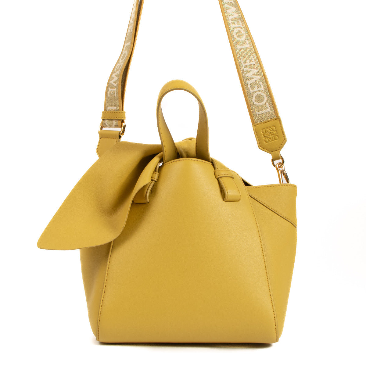 Loewe Gele Hammock Nugget Bunny Schoudertas