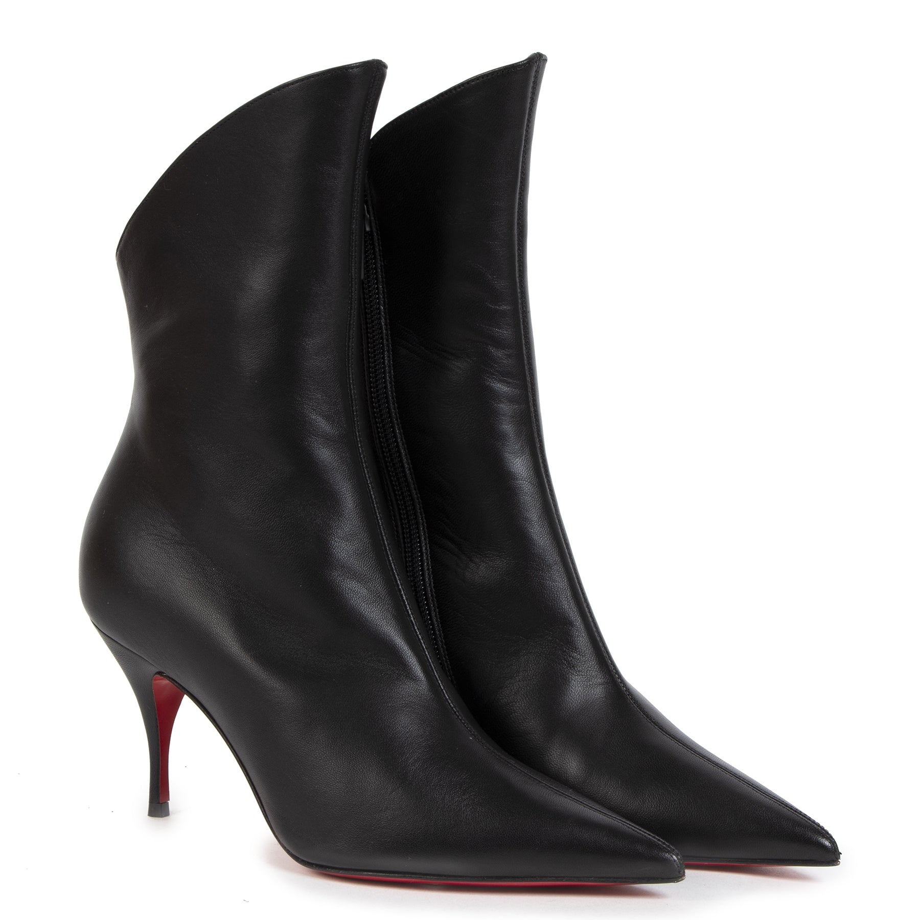 Louboutin Clare Zip Boots - Size 36