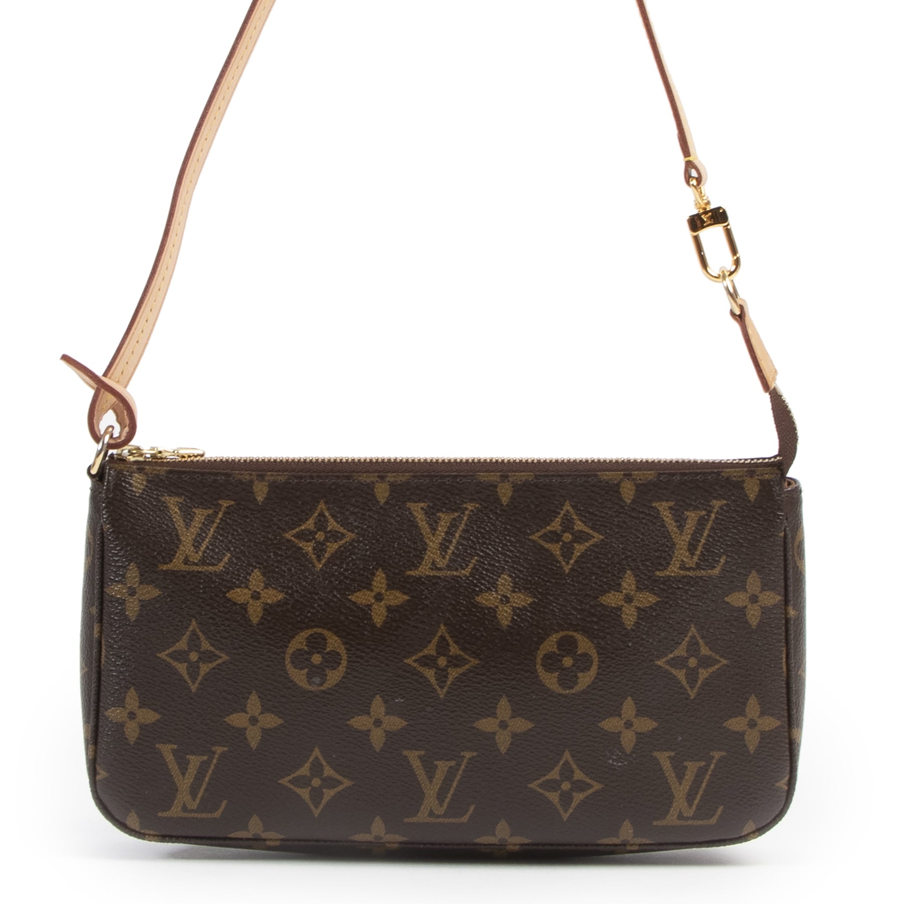 Authentieke Tweedehands Louis Vuitton Pochette Accessoire Monogram juiste prijs veilig online shoppen luxe merken webshop winkelen Antwerpen België mode fashion