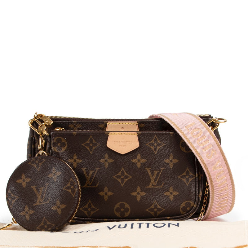 Veilig online kopen van authentieke Louis Vuitton Monogram Multi Pochette Crossbody handtas voor de juiste prijs.