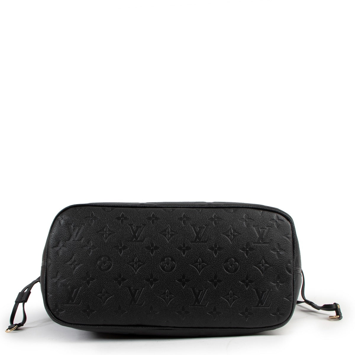 Sac porté épaule Louis Vuitton Neverfull MM en cuir Monogram Empreinte noir