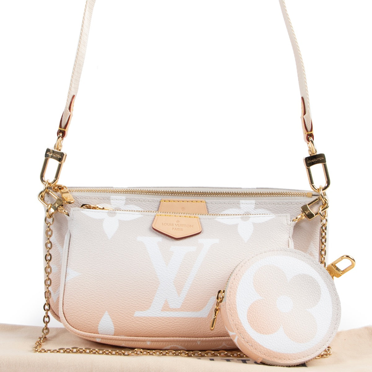 Louis Vuitton Multi Pochette Accessoires Brume Monogram Giant Canvas