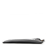 Authentieke Tweedehands Moschino Black Leather Clutch with Teddy Bag juiste prijs veilig online shoppen luxe merken webshop winkelen Antwerpen België mode fashion