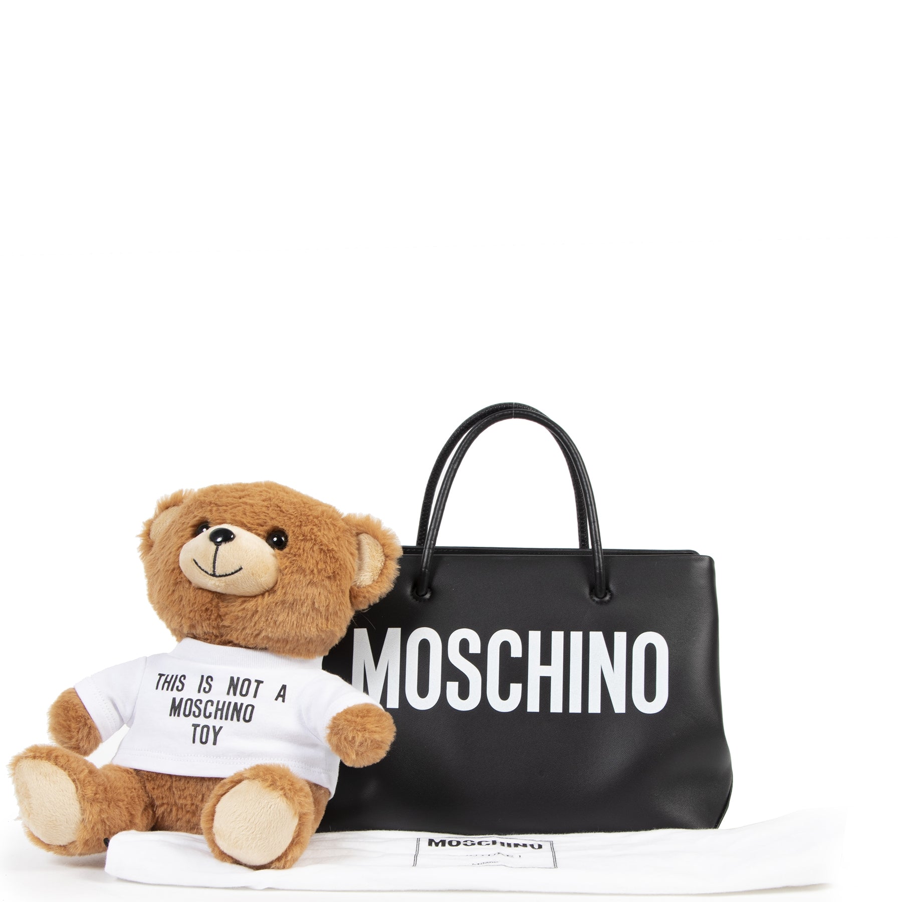 shop online Moschino Teddy Shopping Tote Bag
