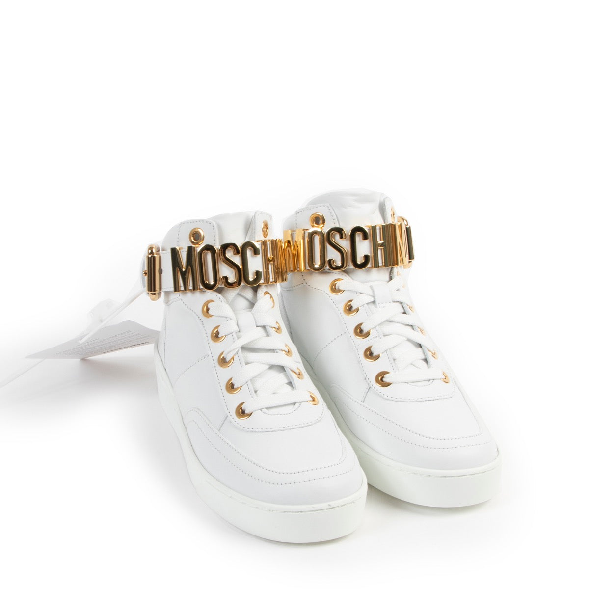 Moschino Witte Sneakers - Maat EU 36
