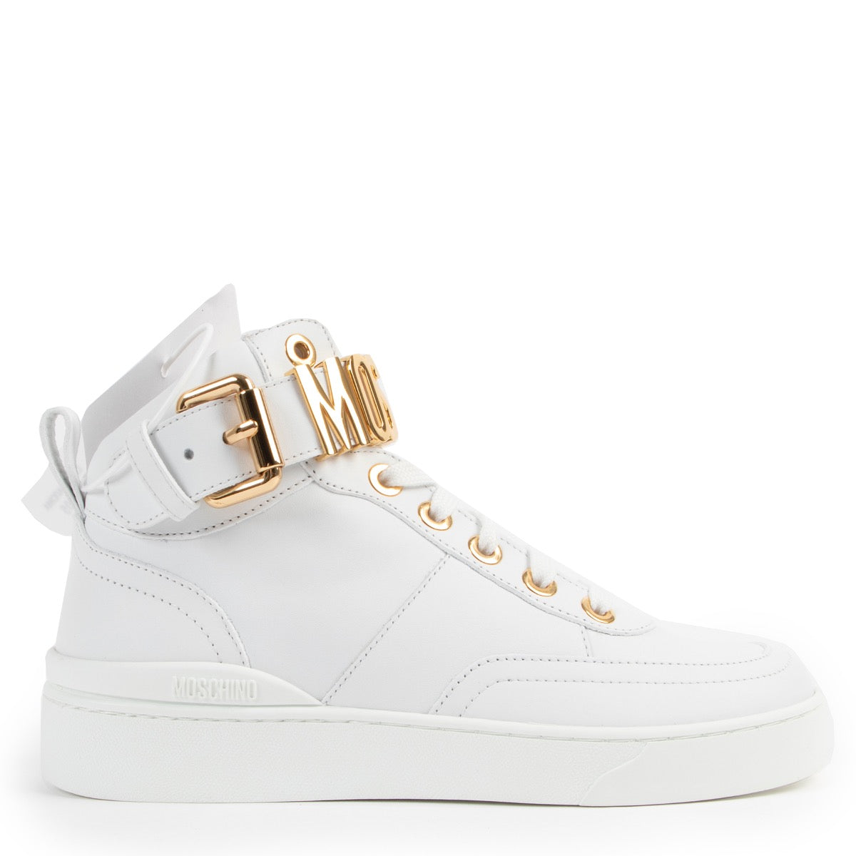 Moschino Witte Sneakers - Maat EU 36