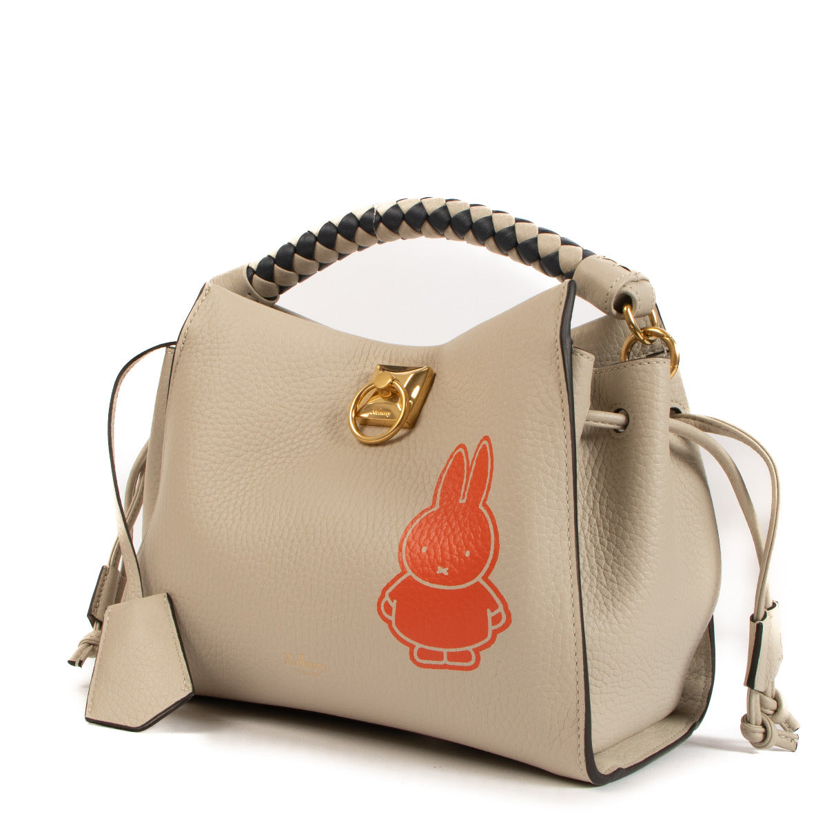 Mulberry X Miffy Collection Small Iris Silky Calf Tas