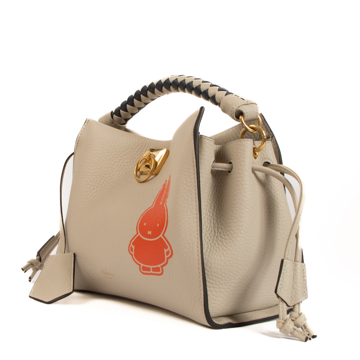Mulberry X Miffy Collection Small Iris Silky Calf Tas