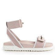Valentino Garavani Rockstud Pink Sandals for the best price at Labellov secondhand luxury