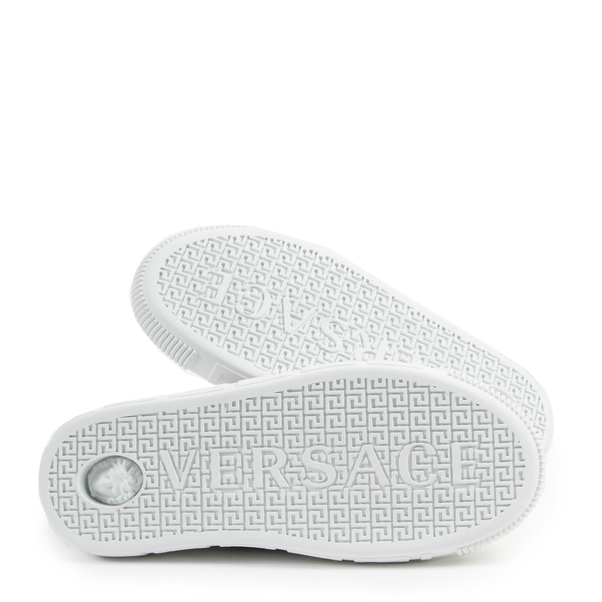 Greca Versace sneakers, White Versace sneakers, Versace sneakers, New Versace sneakers, Preloved Versace sneakers.