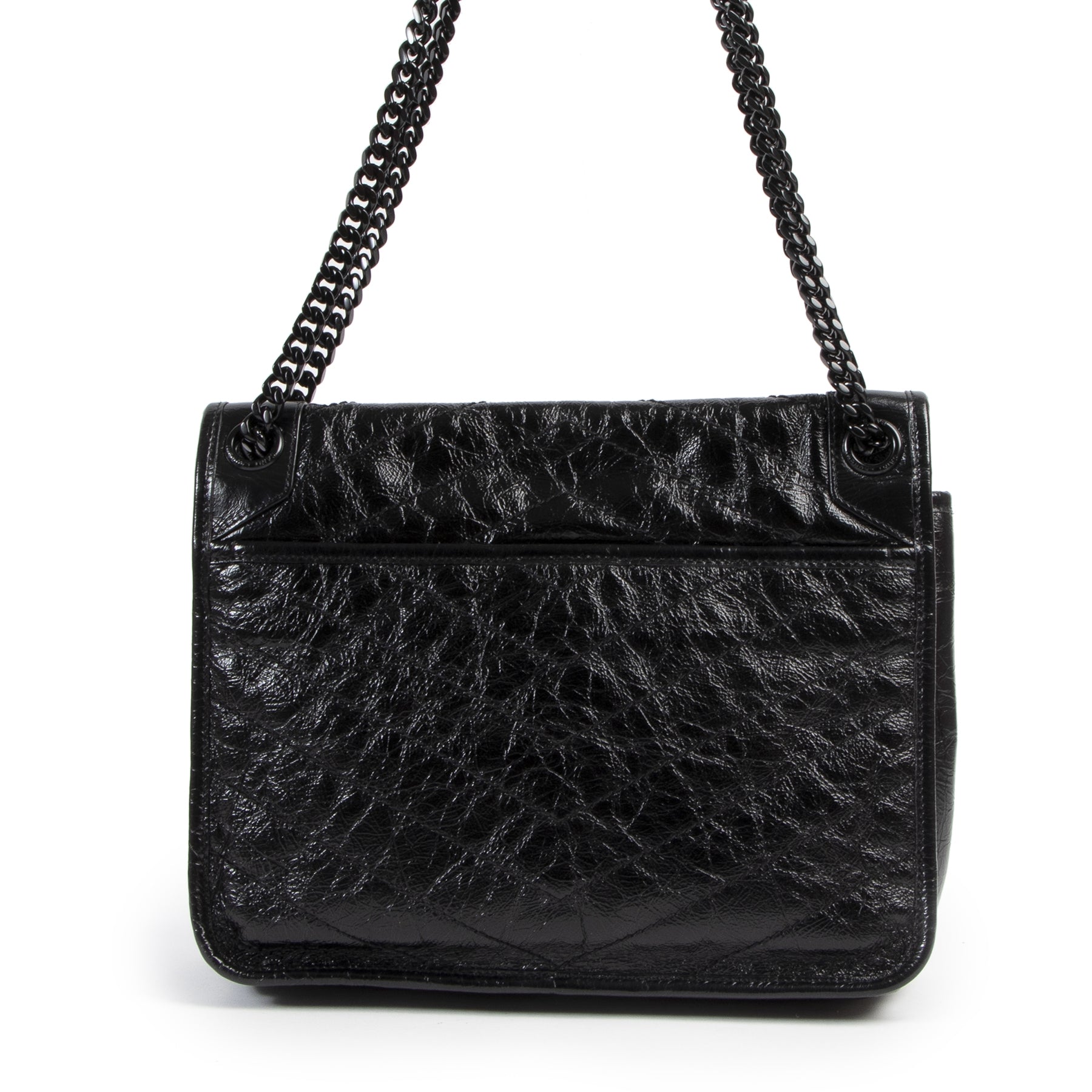 Saint Laurent All Black Medium Niki leather Shoulder Bag