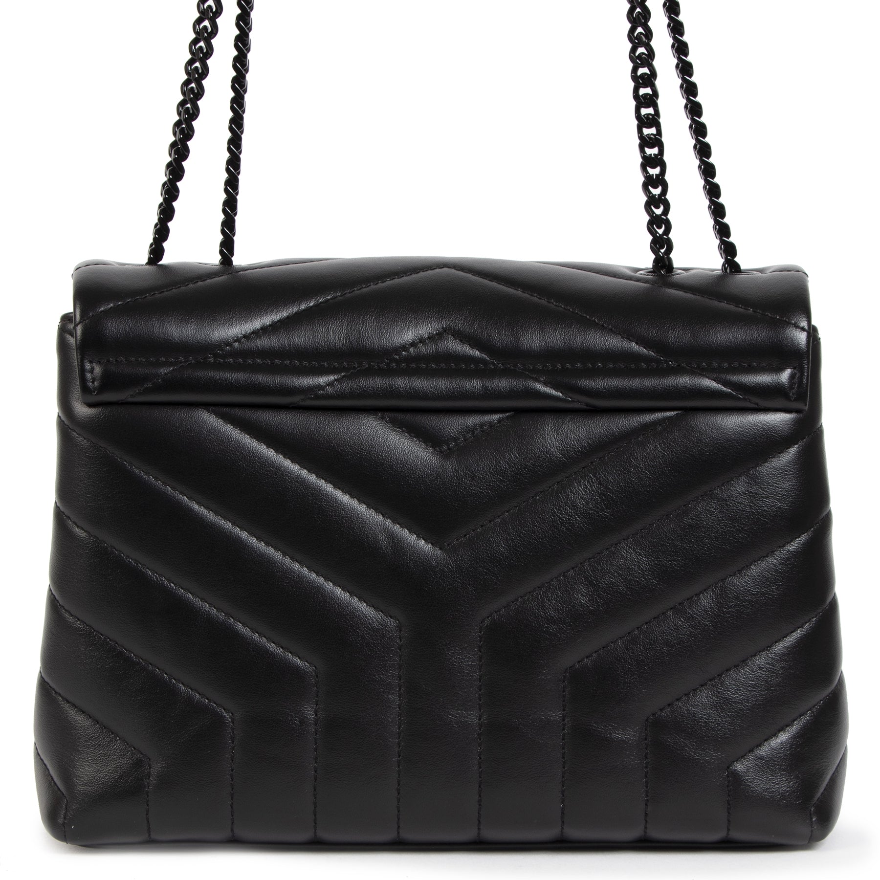 Saint Laurent So Black Loulou Small Matelasse Bag