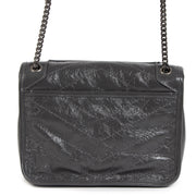 Saint Laurent Niki Baby Vintage Leather Crossbody Bag